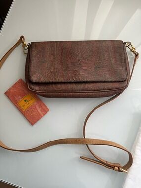 ETRO VINTAGE PAISLEY SHOULDER/SLING BAG